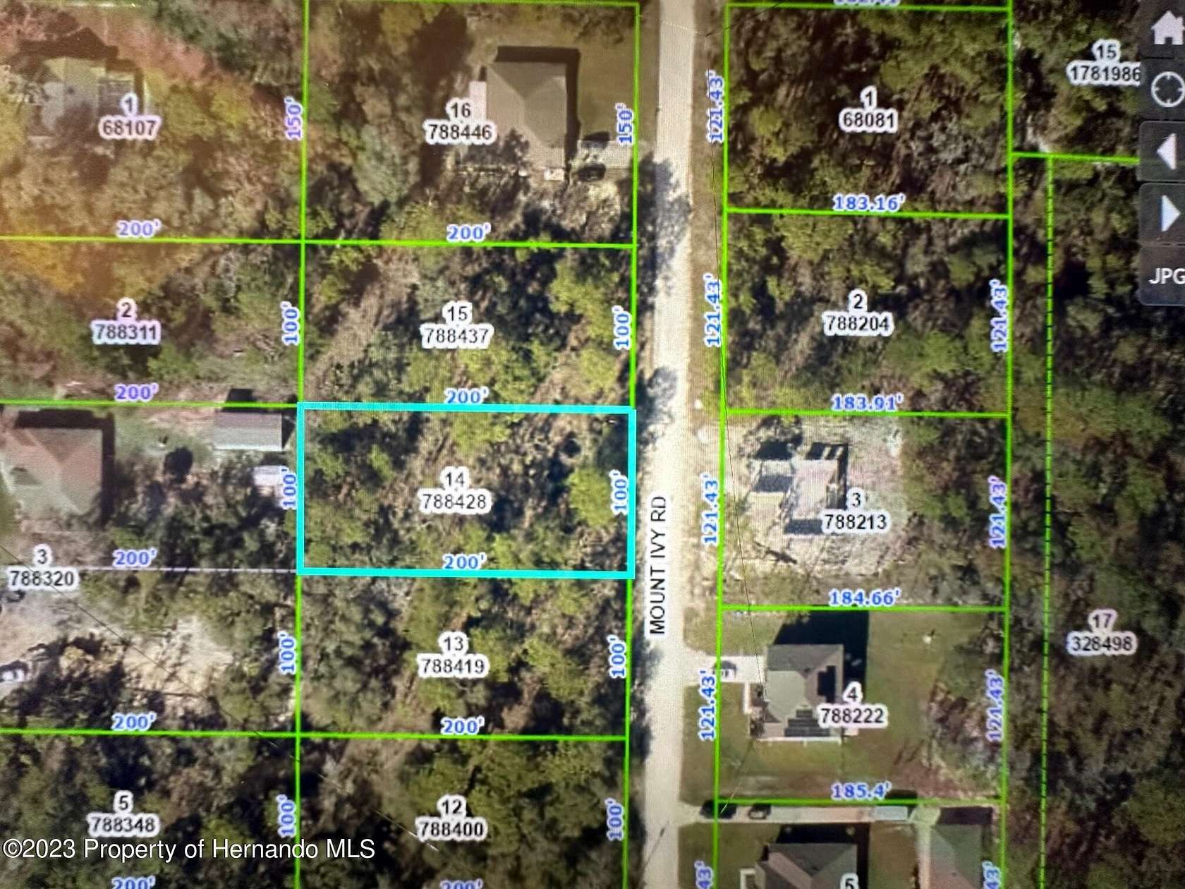 0.46 Acres of Residential Land for Sale in Weeki Wachee, Florida