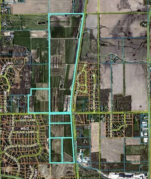 276.12 Acres of Agricultural Land for Sale in Prairie Grove, Illinois