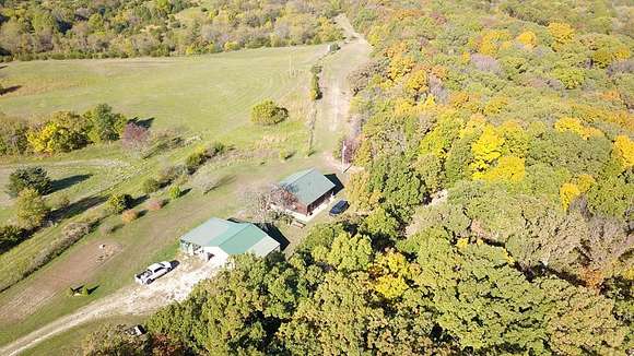 120 Acres of Recreational Land with Home for Sale in New Cambria, Missouri