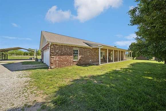 10 Acres of Residential Land with Home for Sale in Beggs, Oklahoma