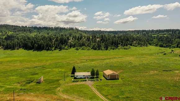 163.02 Acres of Land with Home for Sale in Pagosa Springs, Colorado