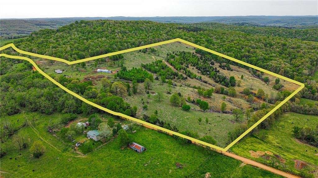 53 Acres of Agricultural Land for Sale in Berryville, Arkansas