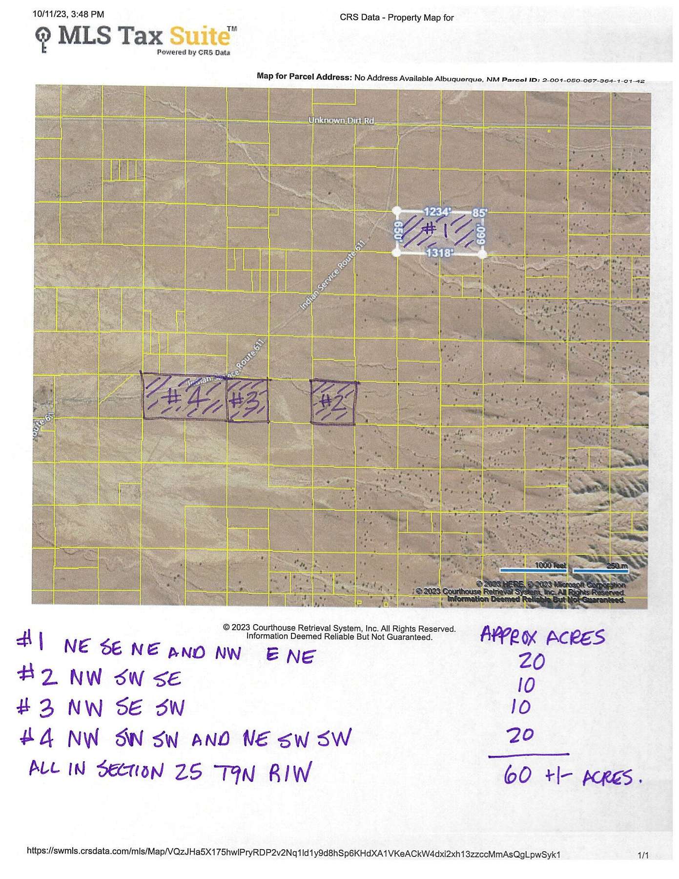 60 Acres of Land for Sale in Albuquerque, New Mexico