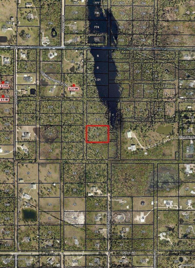 1.7 Acres of Residential Land for Sale in Malabar, Florida