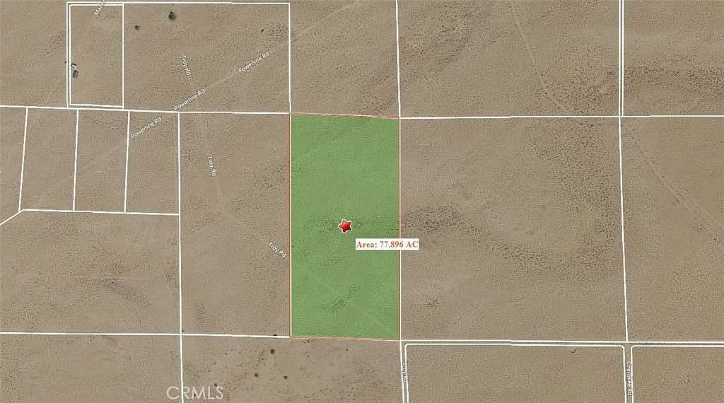 80 Acres of Land for Sale in Newberry Springs, California