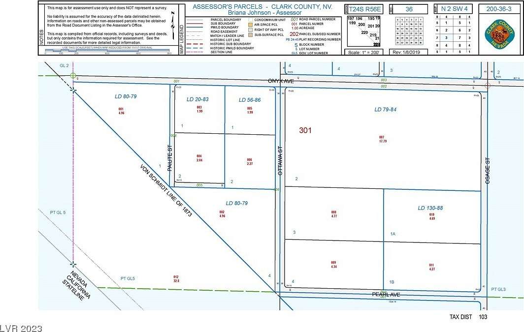 2.3 Acres of Land for Sale in Sandy Valley, Nevada