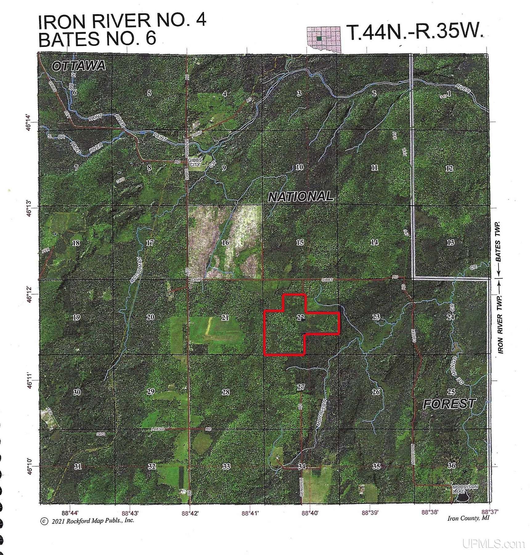 280 Acres of Agricultural Land for Sale in Iron River, Michigan