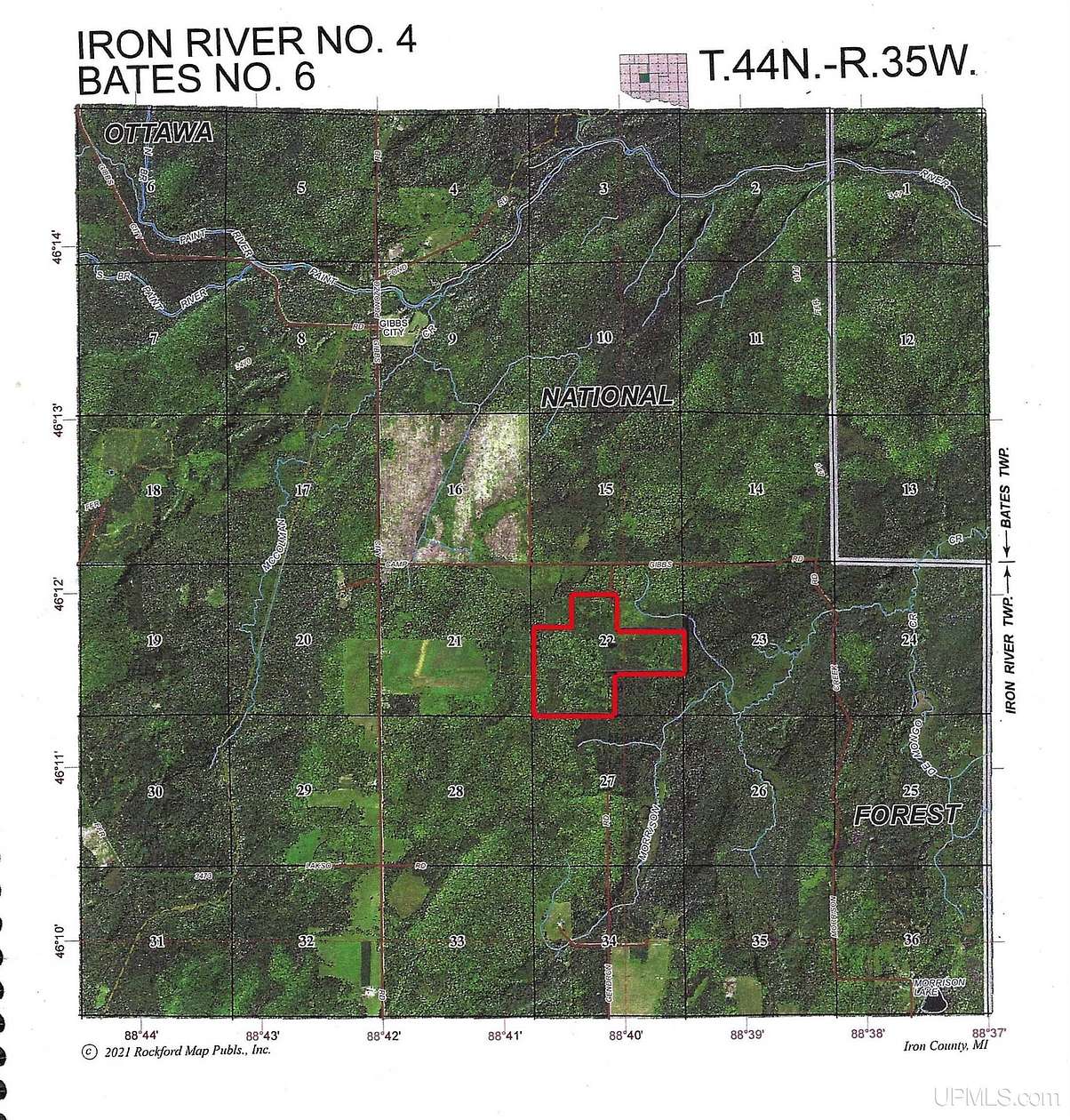 280 Acres of Recreational & Residential Land for Sale in Iron River, Michigan