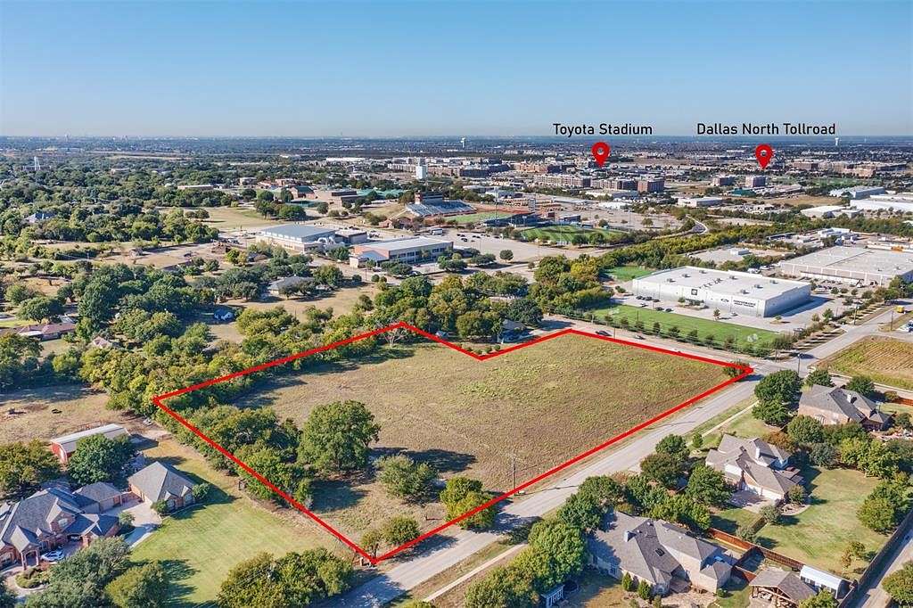 5.7 Acres of Residential Land for Sale in Frisco, Texas