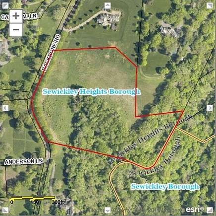 12.2 Acres of Land with Home for Sale in Sewickley Heights, Pennsylvania