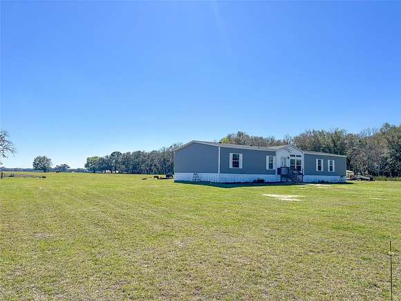 13 Acres of Land with Home for Sale in Lake Panasoffkee, Florida