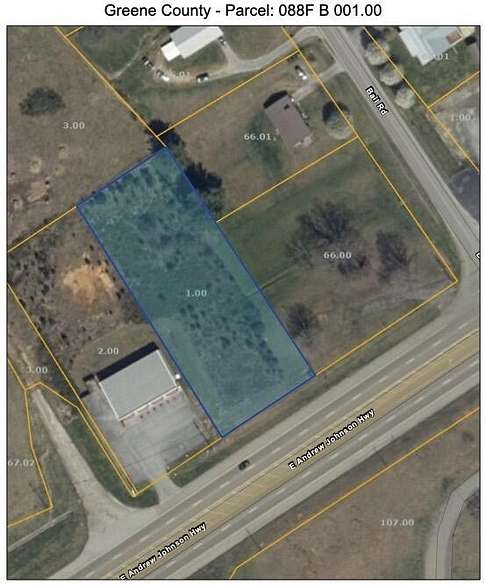 1 Acre of Commercial Land for Sale in Greeneville, Tennessee