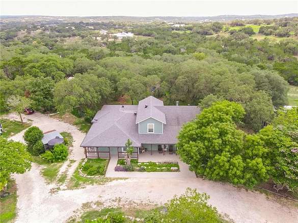 9.8 Acres of Land with Home for Sale in Canyon Lake, Texas