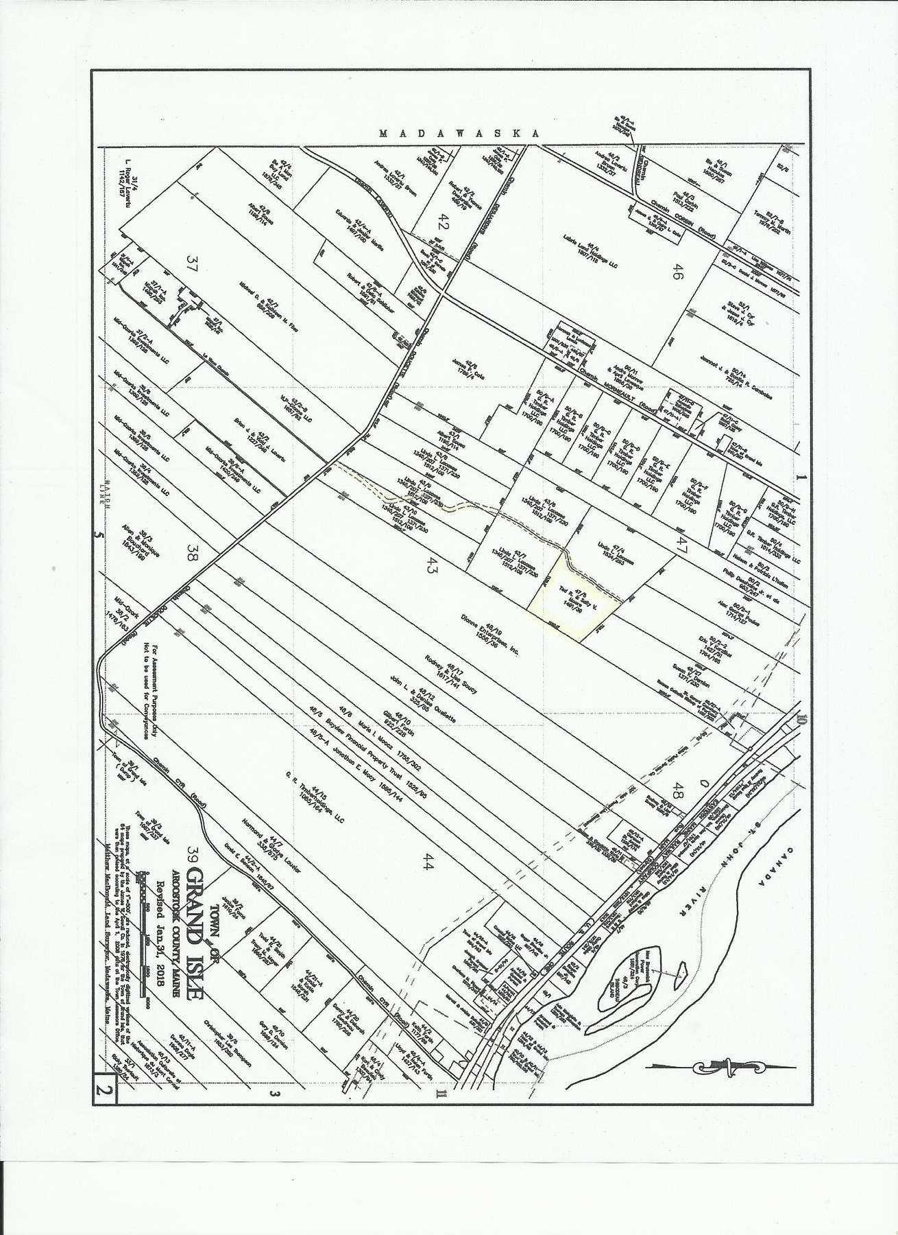 25 Acres of Land for Sale in Grand Isle, Maine