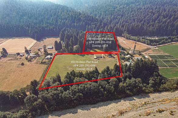 18.9 Acres of Land for Sale in Redcrest, California