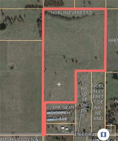 50 Acres of Agricultural Land for Sale in Watts, Oklahoma