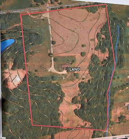 39.4 Acres of Land for Sale in Woodruff, South Carolina