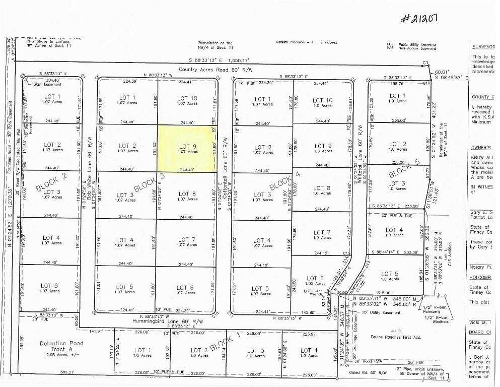 1.07 Acres of Residential Land for Sale in Garden City, Kansas