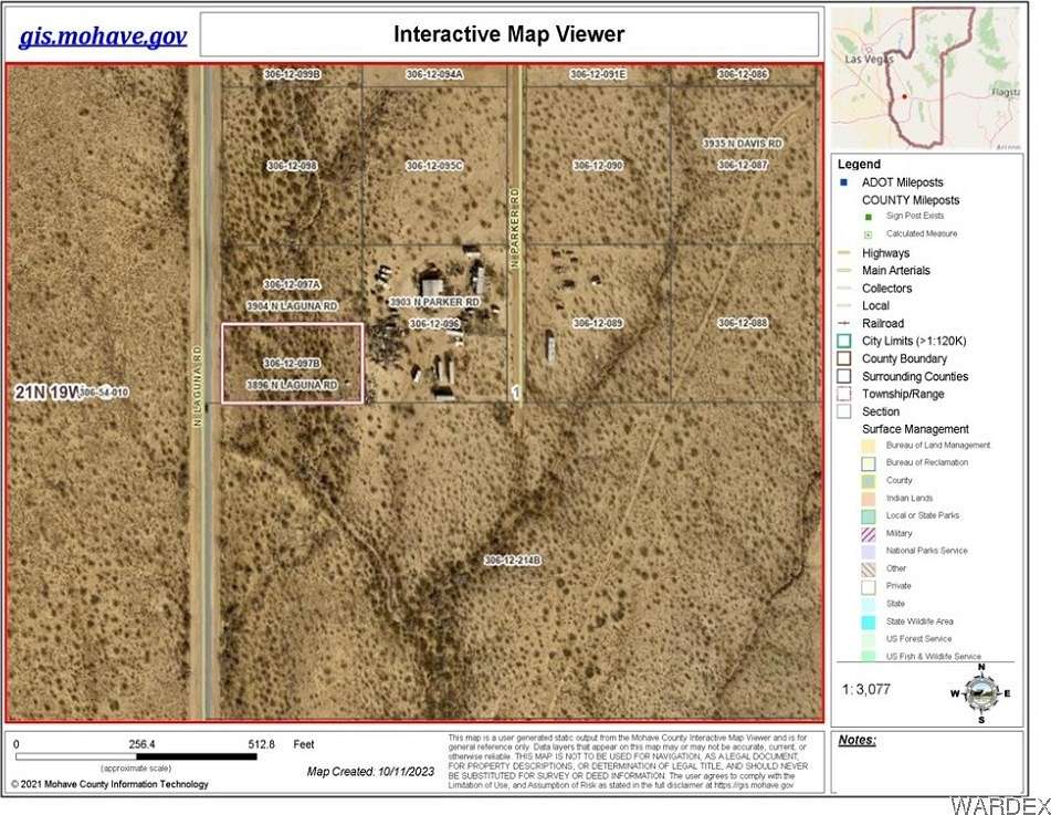 1.1 Acres of Land for Sale in Golden Valley, Arizona