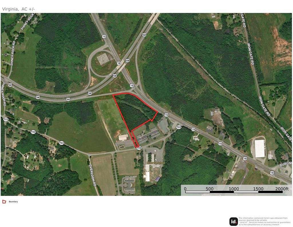 Commercial Land for Sale in Clarksville, Virginia