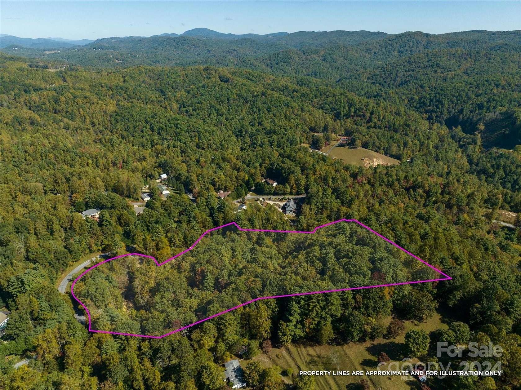 12.6 Acres of Land for Sale in Flat Rock, North Carolina