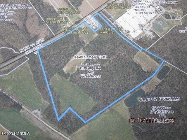 77.4 Acres of Land for Sale in Kenansville, North Carolina