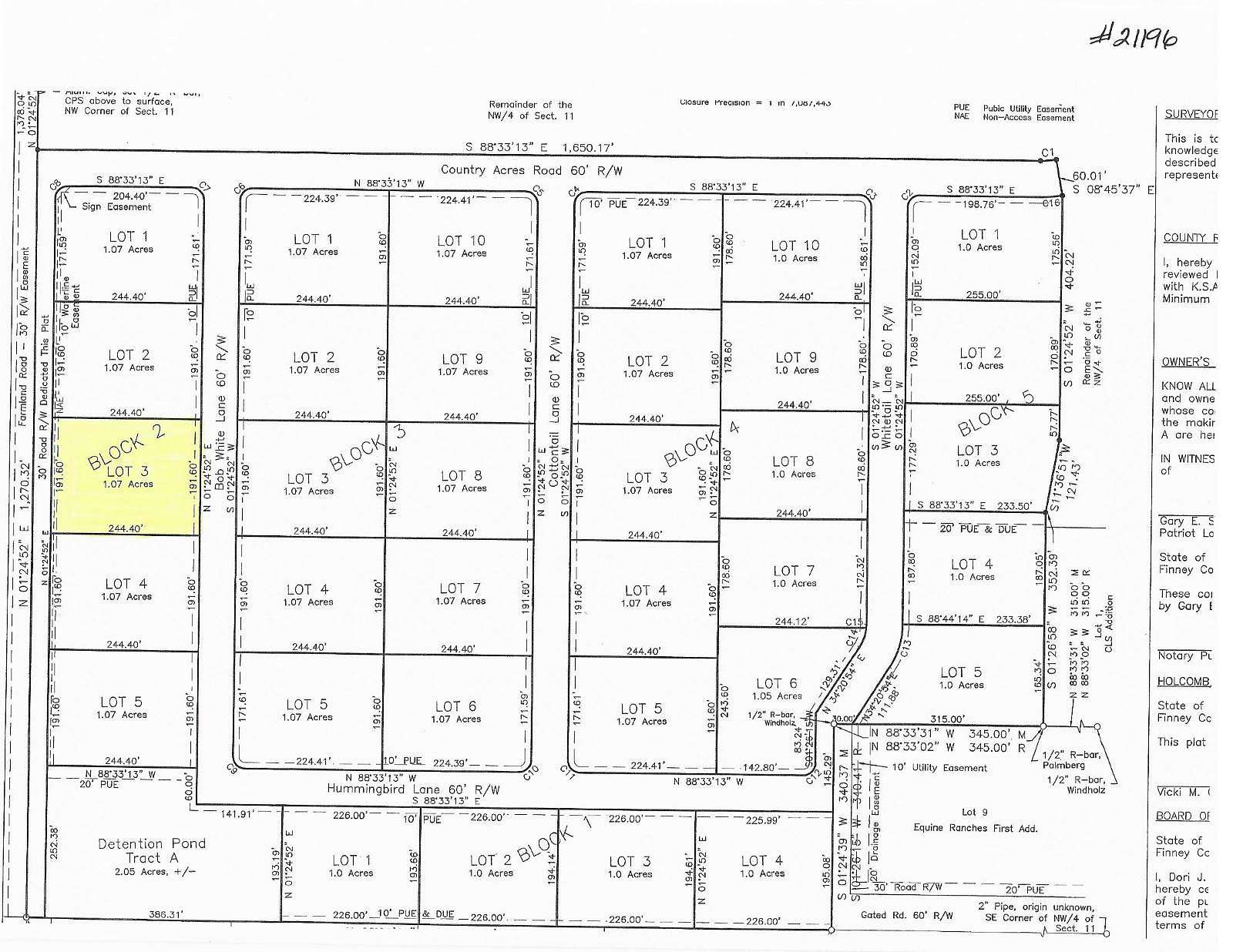 1 Acre of Residential Land for Sale in Garden City, Kansas