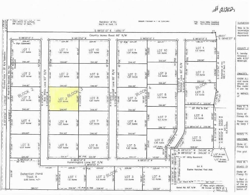 1 Acre of Residential Land for Sale in Garden City, Kansas