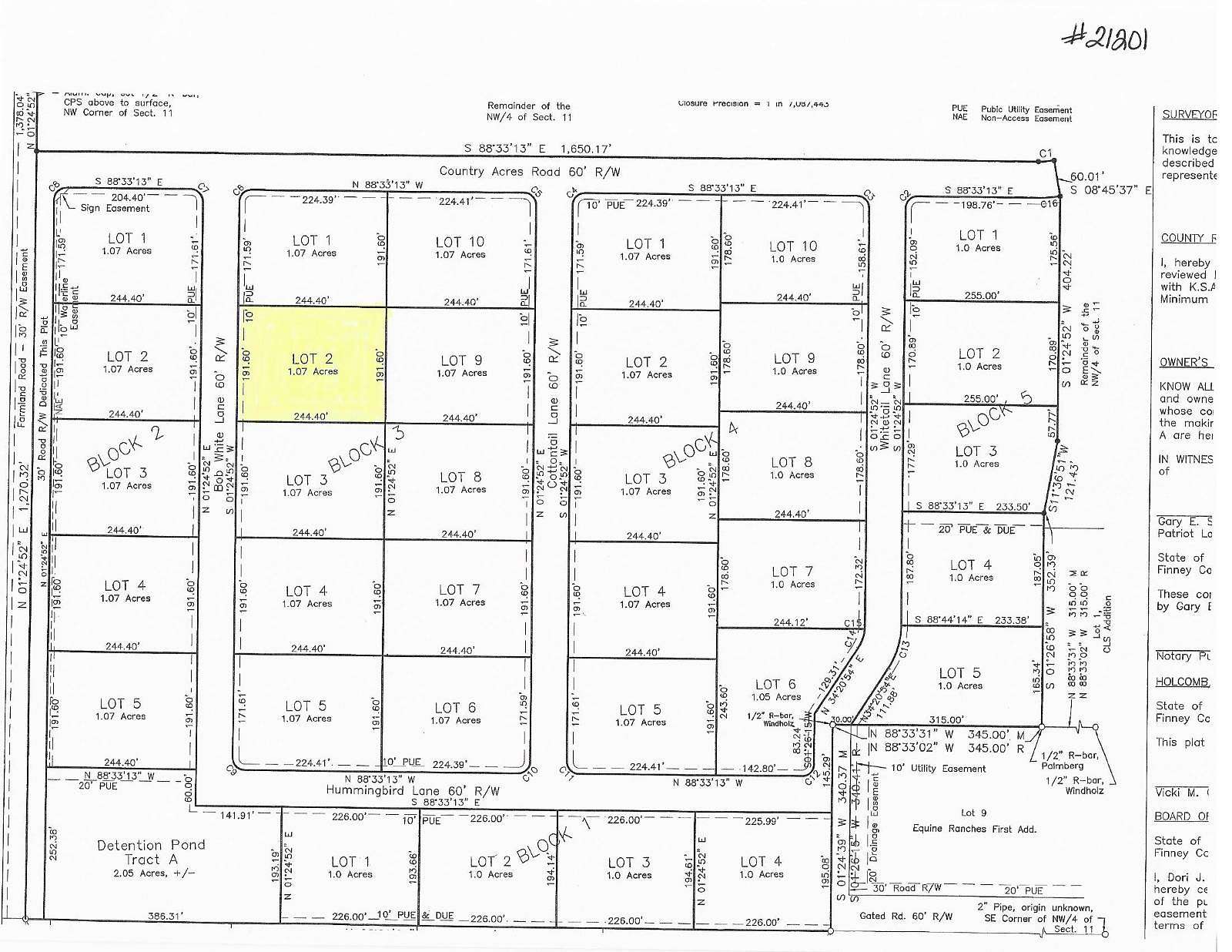 1 Acre of Residential Land for Sale in Garden City, Kansas