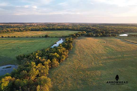 200 Acres of Land with Home for Sale in Okemah, Oklahoma