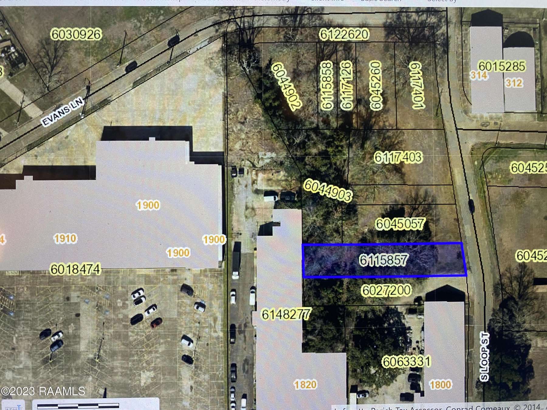 0.19 Acres of Land for Sale in Lafayette, Louisiana