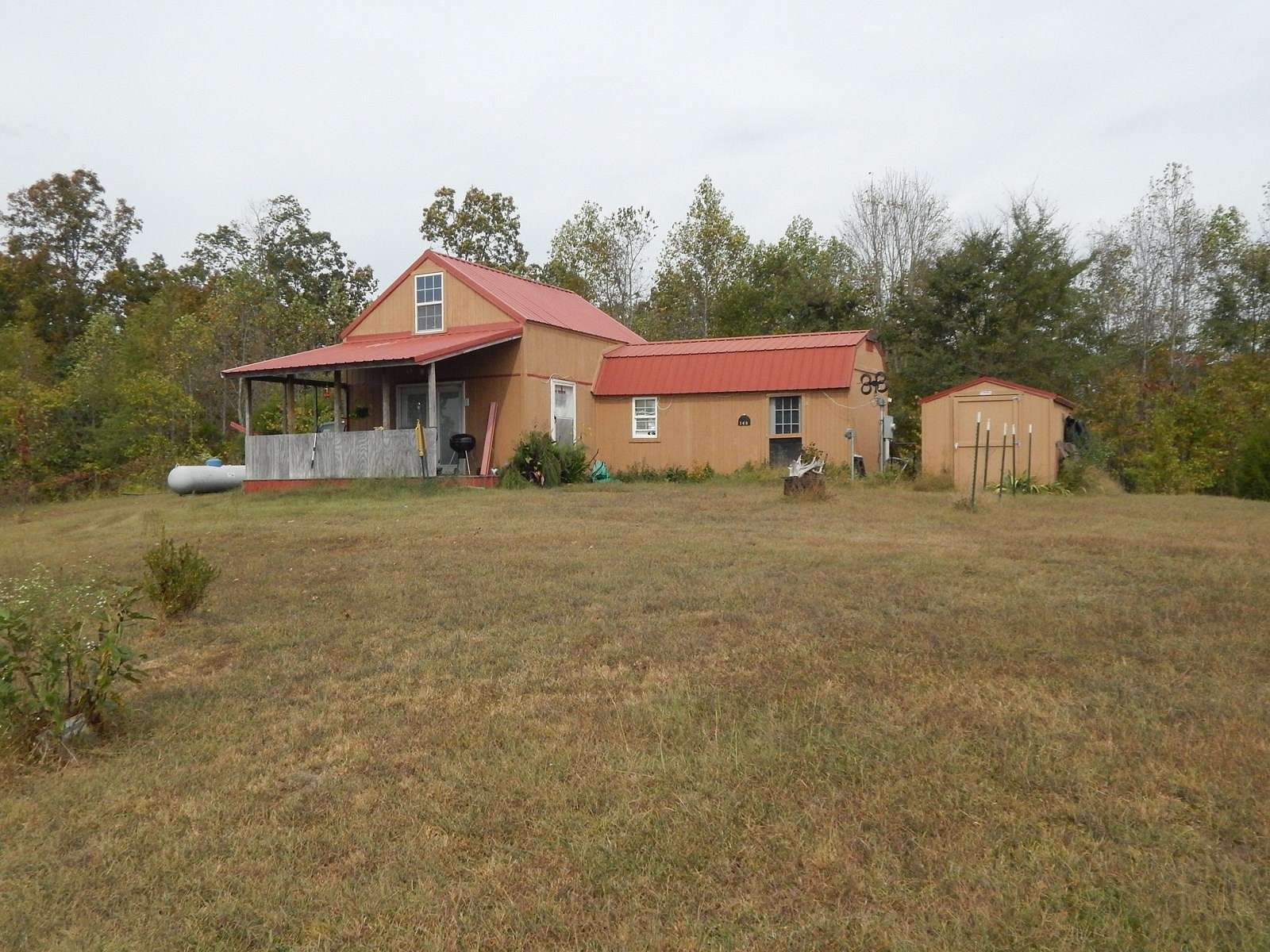 15.5 Acres of Recreational Land with Home for Sale in Waynesboro, Tennessee
