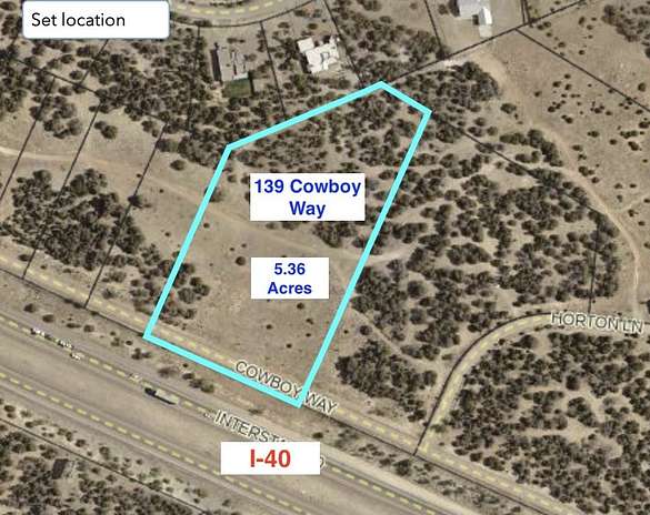 5.4 Acres of Commercial Land for Sale in Edgewood, New Mexico