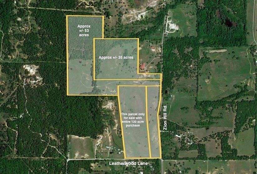 53 Acres of Land for Sale in Poolville, Texas