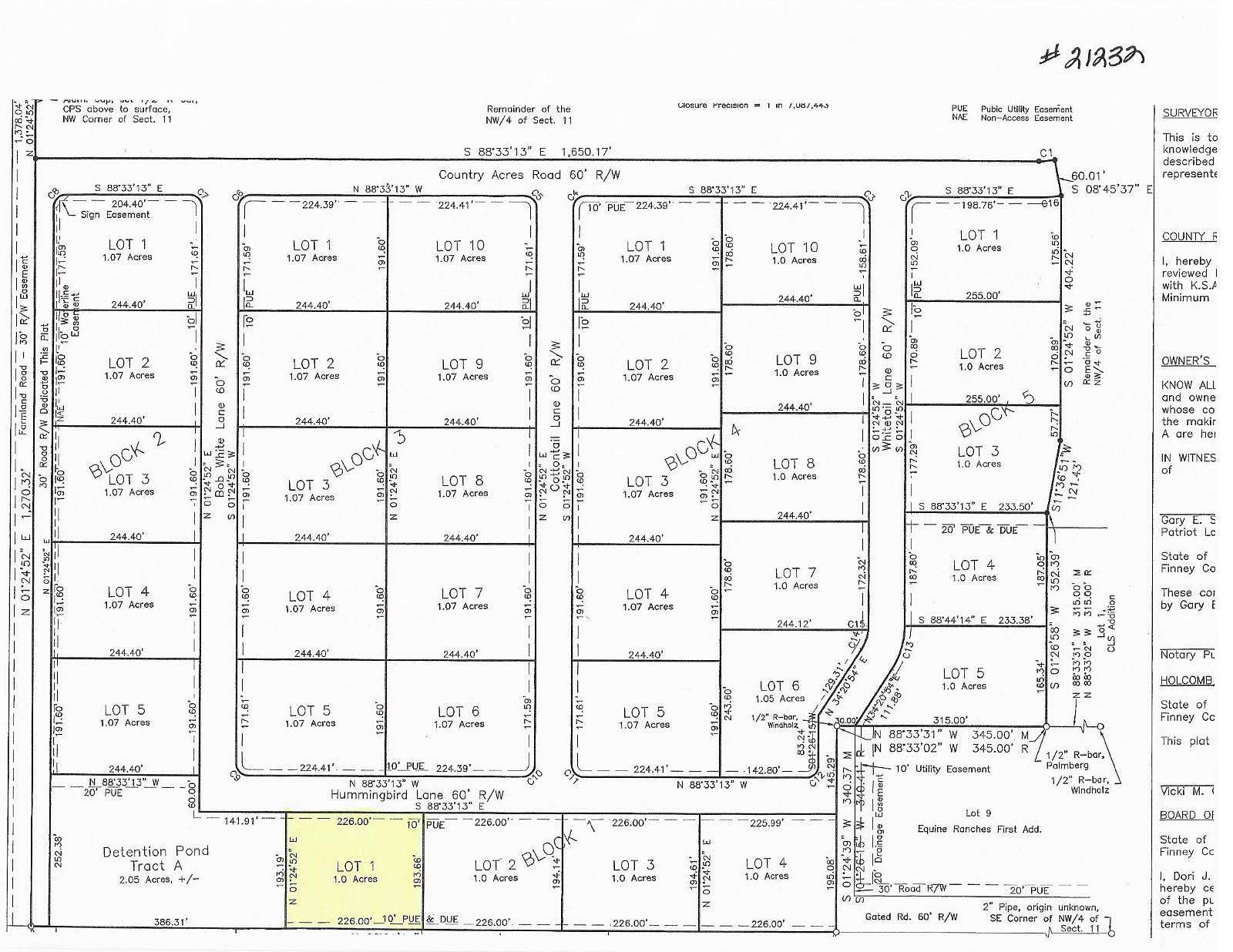1 Acre of Residential Land for Sale in Garden City, Kansas