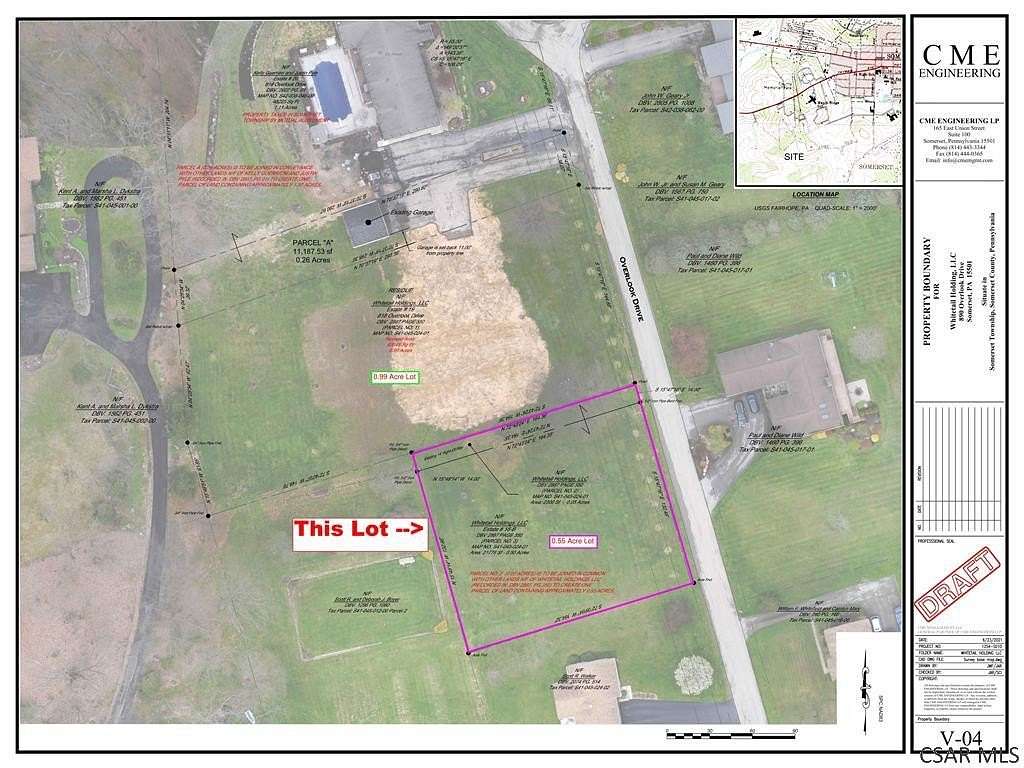 0.55 Acres of Residential Land for Sale in Somerset, Pennsylvania
