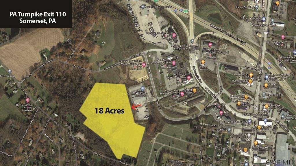 3 Acres of Commercial Land for Sale in Somerset, Pennsylvania