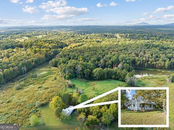 40.3 Acres of Agricultural Land with Home for Sale in Lula, Georgia