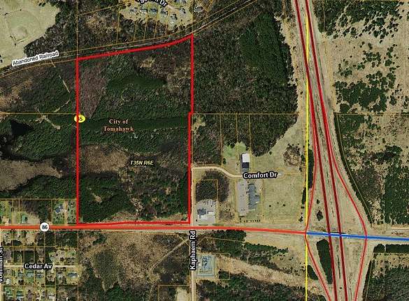 60.6 Acres of Land for Sale in Tomahawk, Wisconsin