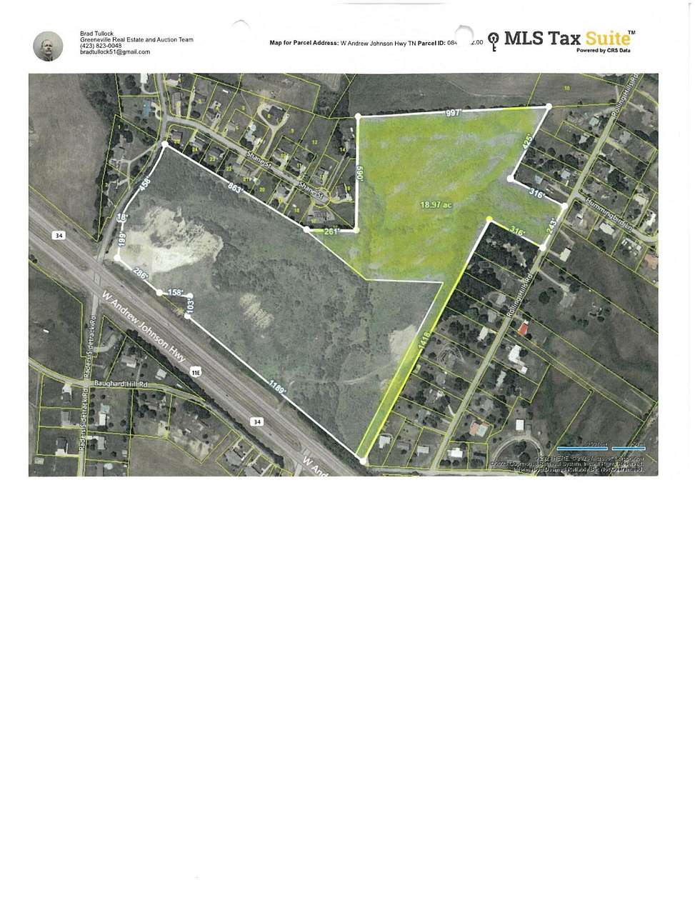 19 Acres of Land for Sale in Greeneville, Tennessee
