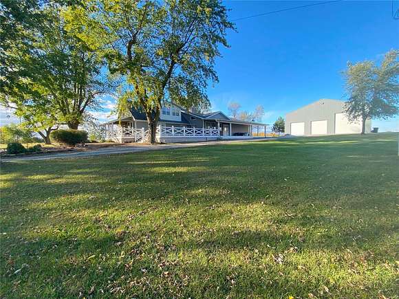 17.8 Acres of Land with Home for Sale in New London, Missouri