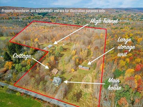 14 Acres of Land with Home for Sale in Liberty, New York