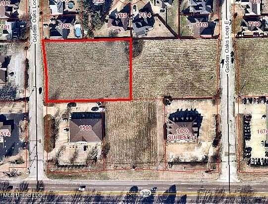 1.23 Acres of Mixed-Use Land for Sale in Southaven, Mississippi