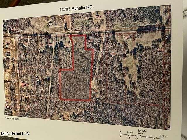 11.4 Acres of Land for Sale in Byhalia, Mississippi