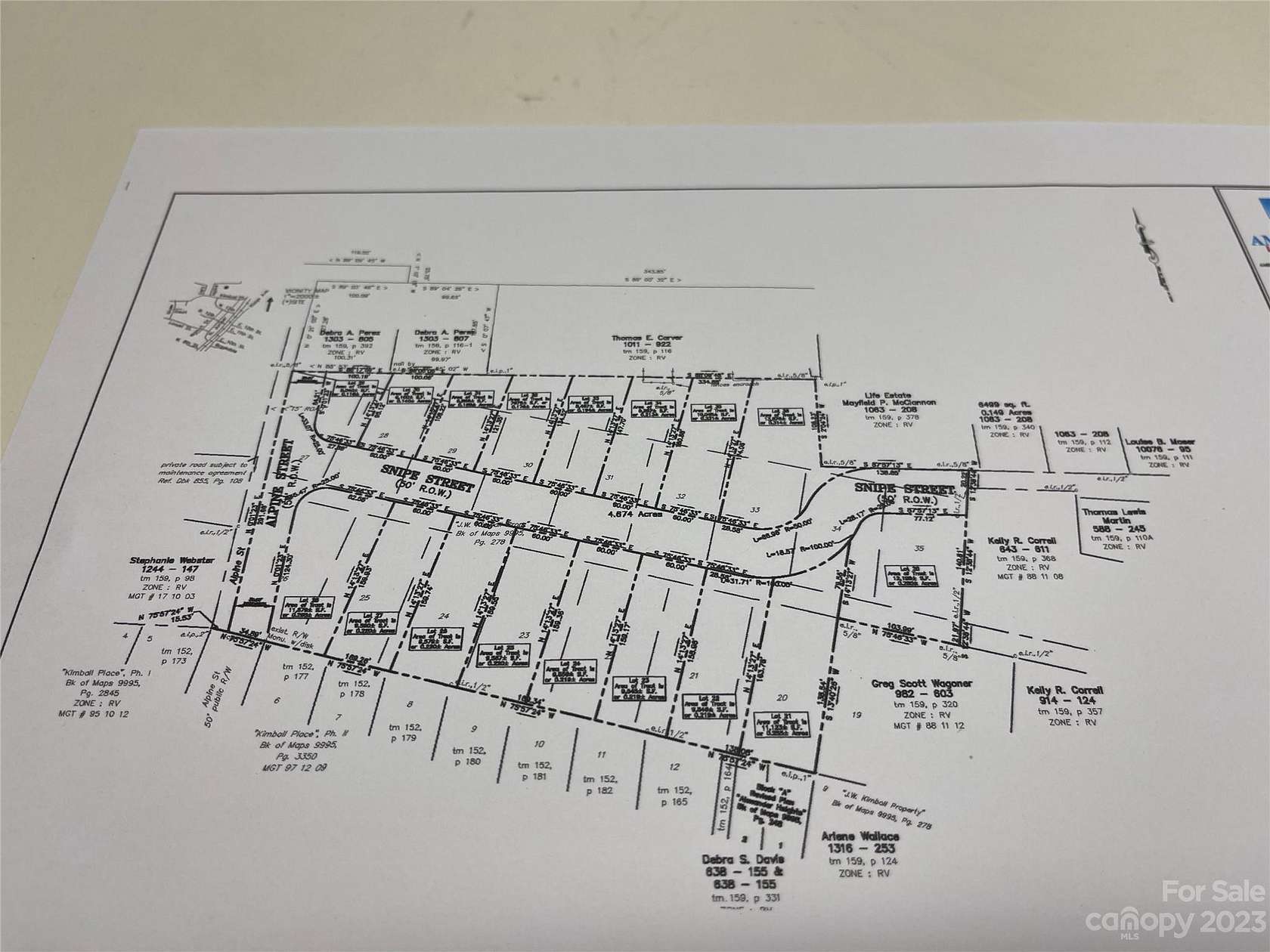 4.63 Acres of Land for Sale in Kannapolis, North Carolina