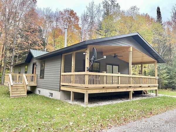 10 Acres of Land with Home for Sale in Wetmore, Michigan