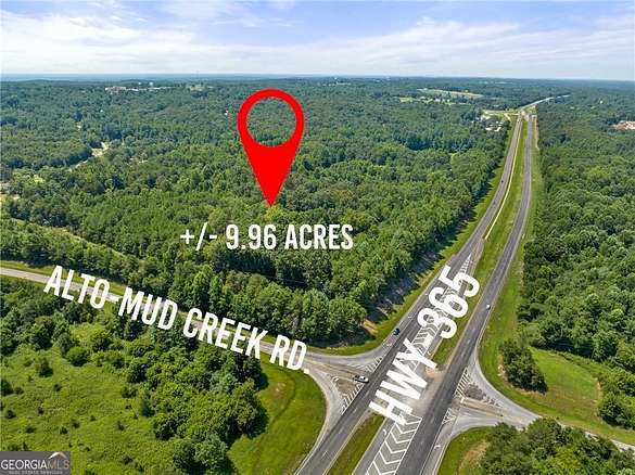 10 Acres of Improved Commercial Land for Sale in Alto, Georgia