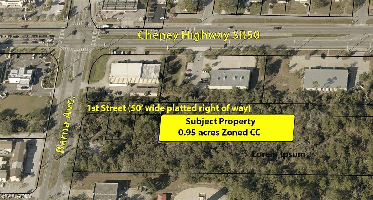 0.95 Acres of Commercial Land for Sale in Titusville, Florida