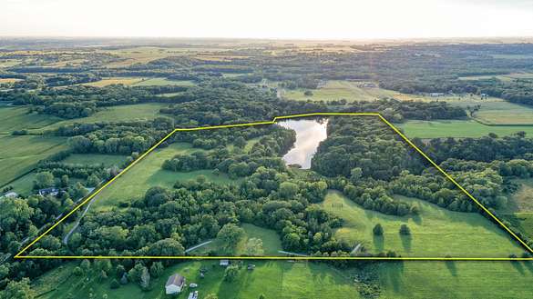 56 Acres of Recreational Land for Sale in Adel, Iowa