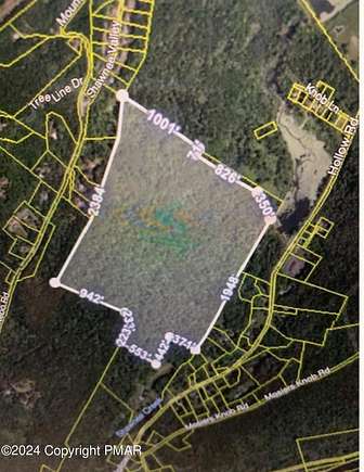91.1 Acres of Recreational Land for Sale in East Stroudsburg, Pennsylvania